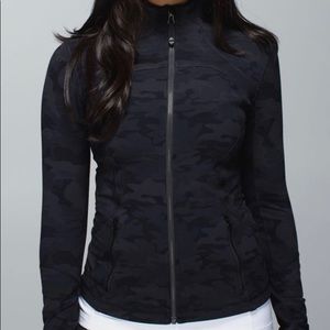 Lululemon camo zip-up